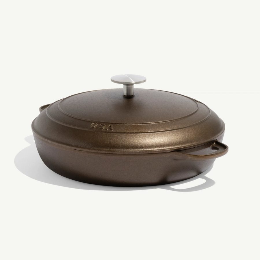 Made In cast iron braiser, 4 qt